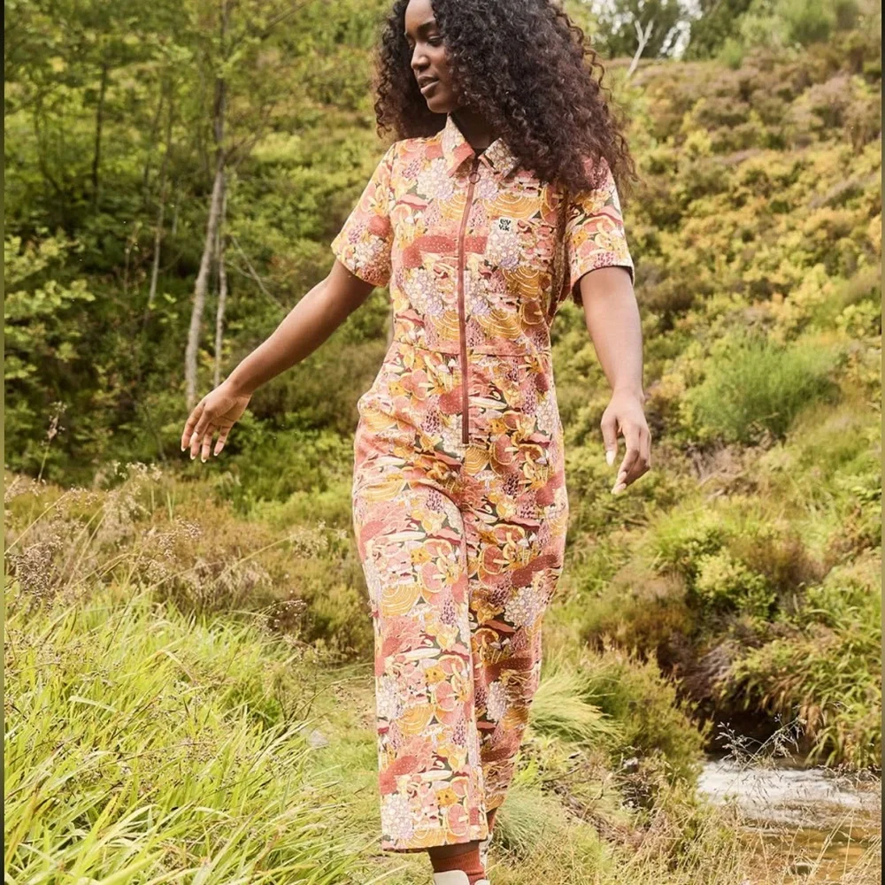 Caroline Clark x Yak Mushroom Ragan Jumpsuit - Picture 7 of 8